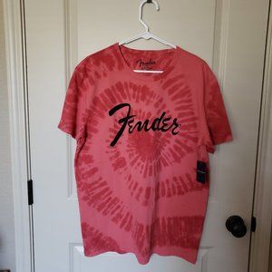 NWT Large Lucky Brand Fender Tye Dye Mens T-shirt